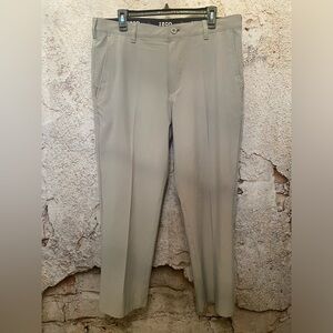 IZOD Mens Grey Golf Pants